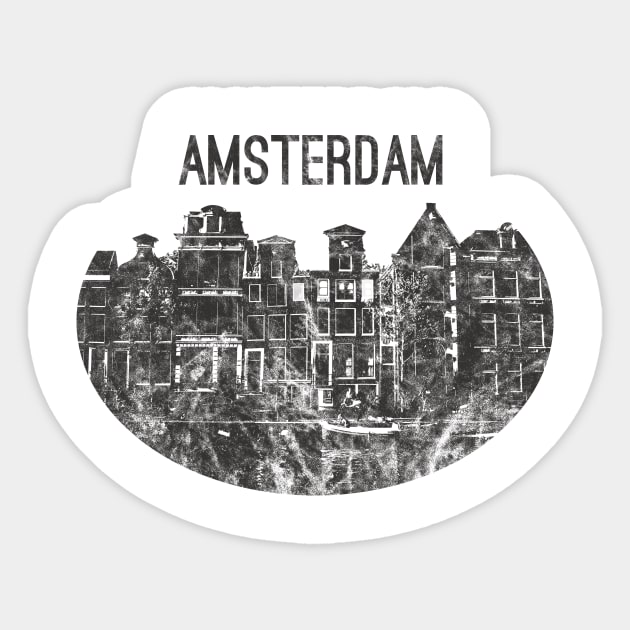 Amsterdam II Sticker by ariel161